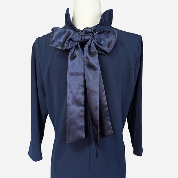 Cynthia Rowley Women's Blue and Navy Dress - Picture 5 of 8